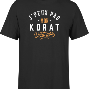 T shirt homme j peux pas korat
