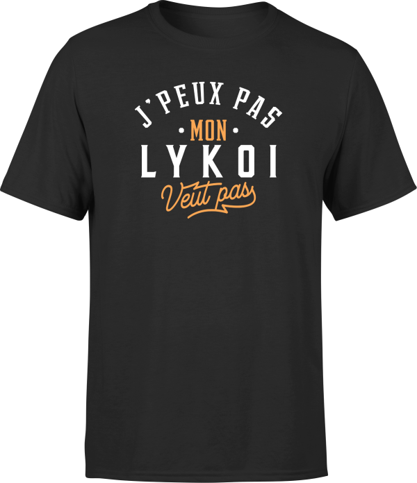 T shirt homme j peux pas lykoi