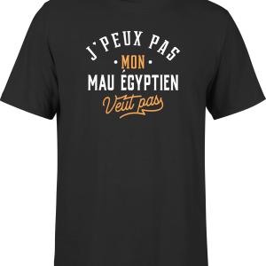 T shirt homme j peux pas mau egyptien