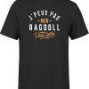 T shirt homme j peux pas ragdoll