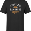 T shirt homme j peux pas samoyede