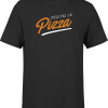 T shirt homme j&rsquo;peux pas j&rsquo;ai pizza