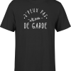 T shirt homme j&rsquo;peux pas je suis de garde