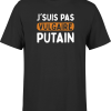 T shirt homme j’suis pas vulgaire