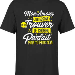 T shirt homme le cadeau parfait