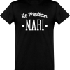 T shirt homme le meilleur mari