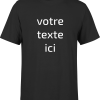 T shirt homme personnalise avec votre texte