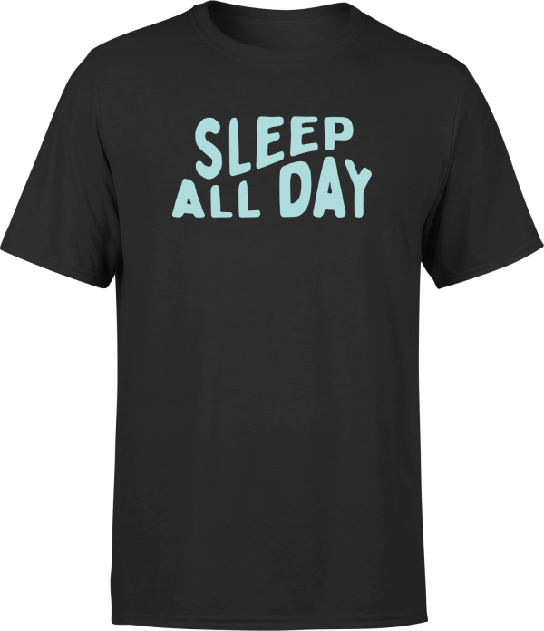 T shirt homme sleep all day