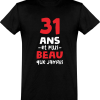 T shirt homme 31 ans et plus beau