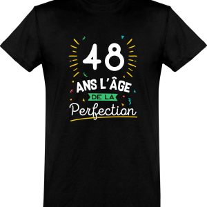 T shirt homme�48 ans la perfection T shirt homme�48 ans la perfection