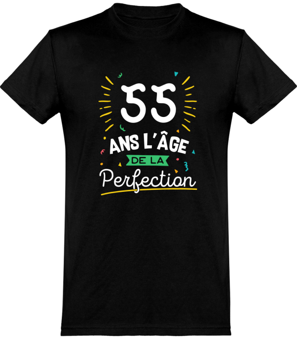 T shirt homme 55 ans la perfection