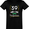 T shirt homme 59 ans la perfection