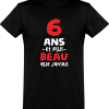 T shirt homme 6 ans et plus beau