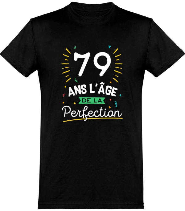 T shirt homme 79 ans la perfection