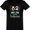 T shirt homme 82 ans la perfection