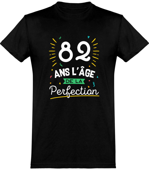 T shirt homme 82 ans la perfection