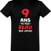 T shirt homme 9 ans et plus beau