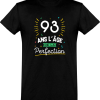 T shirt homme�93 ans la perfection