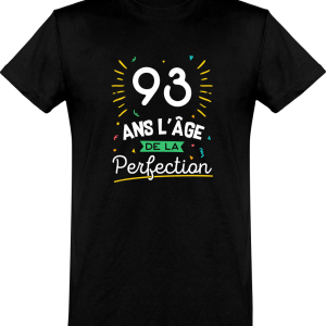 T shirt homme�93 ans la perfection T shirt homme�93 ans la perfection