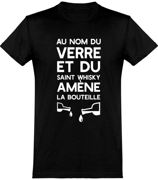 T shirt homme amene la bouteille