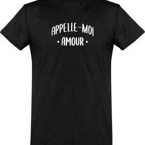 T shirt homme appelle moi amour T shirt homme appelle moi amour