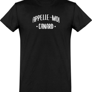 T shirt homme appelle moi canard T shirt homme appelle moi canard