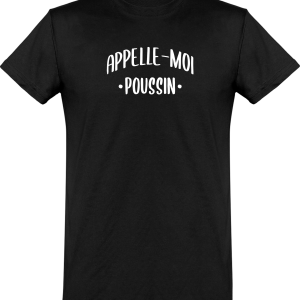 T shirt homme appelle moi poussin