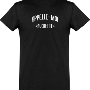 T shirt homme appelle moi sucrette T shirt homme appelle moi sucrette