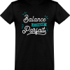 T shirt homme balance ascendant parfait