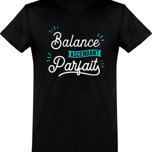 T shirt homme balance ascendant parfait T shirt homme balance ascendant parfait