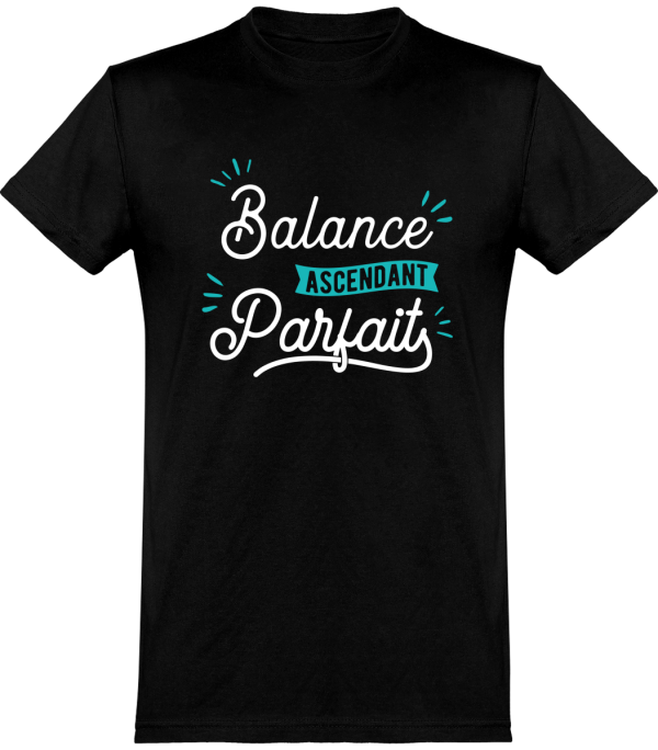 T shirt homme balance ascendant parfait