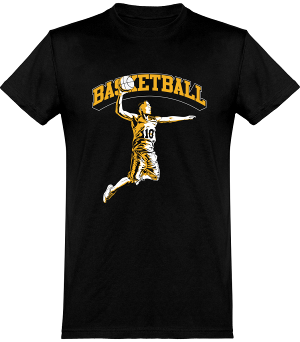 T shirt homme basketball fan