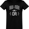 T shirt homme beau-frere en or