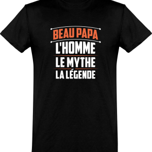 T shirt homme beau papa la legende T shirt homme beau papa la legende