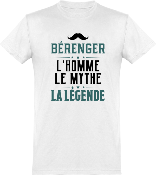 T shirt homme berenger l’homme le mythe la legende