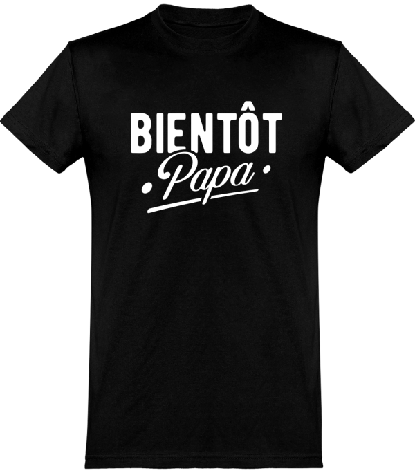 T shirt homme bientot papa