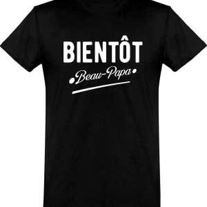 T shirt homme bientot beau-papa