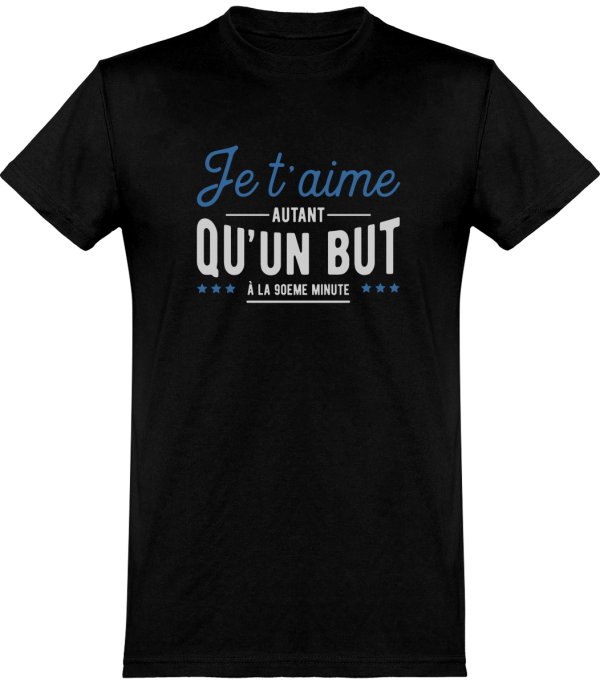 T shirt homme but 90e minute foot