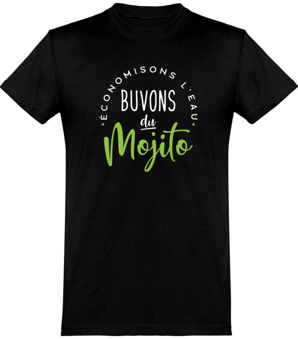 T shirt homme buvons du mojito