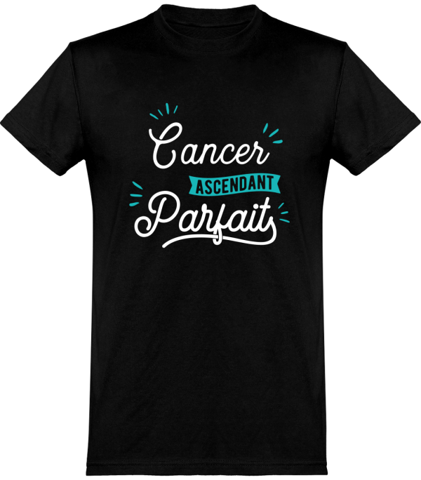 T shirt homme cancer ascendant parfait