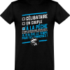 T shirt homme celibataire a la peche