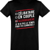 T shirt homme celibataire en couple accrobranche