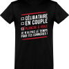 T shirt homme�celibataire en couple planche a voile