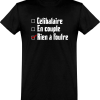 T shirt homme�celibataire en couple rien a foutre