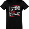 T shirt homme celibataire en couple ulm