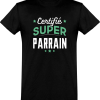 T shirt homme�certifie super parrain