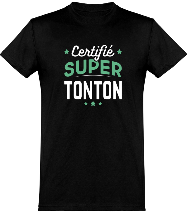 T shirt homme�certifie super tonton