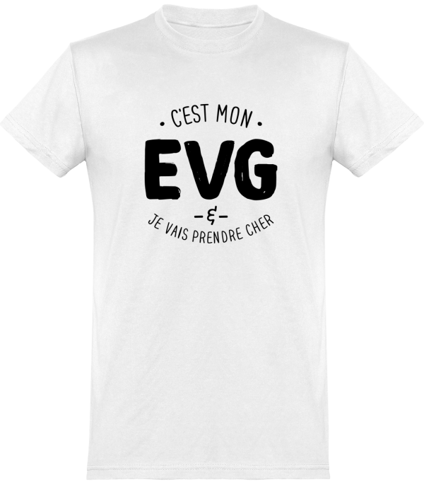 T shirt homme�c’est mon EVG