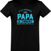 T shirt homme�c’est papa qui commande