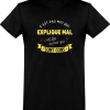 T shirt homme�c’est pas moi qui explique mal